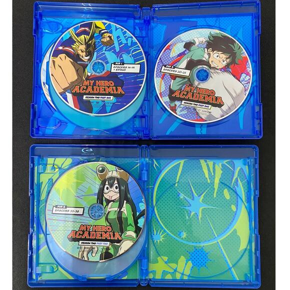 My Hero Academia Blu-Ray & DVD Bundle: Seasons 1-3, Two Heroes, & Heroes Rising - Picture 7 of 14